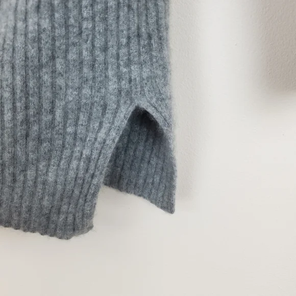 Eileen Fisher Cashmere Split Turtleneck Sweater - Picture 4 of 14